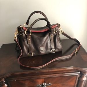 Dooney & Bourke Brown Tmoro Small Florentine Bag